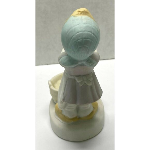 House Of Lloyd Figurine Farm Girl with Goose Bath Time Tub Vintage - Picture 5 of 8